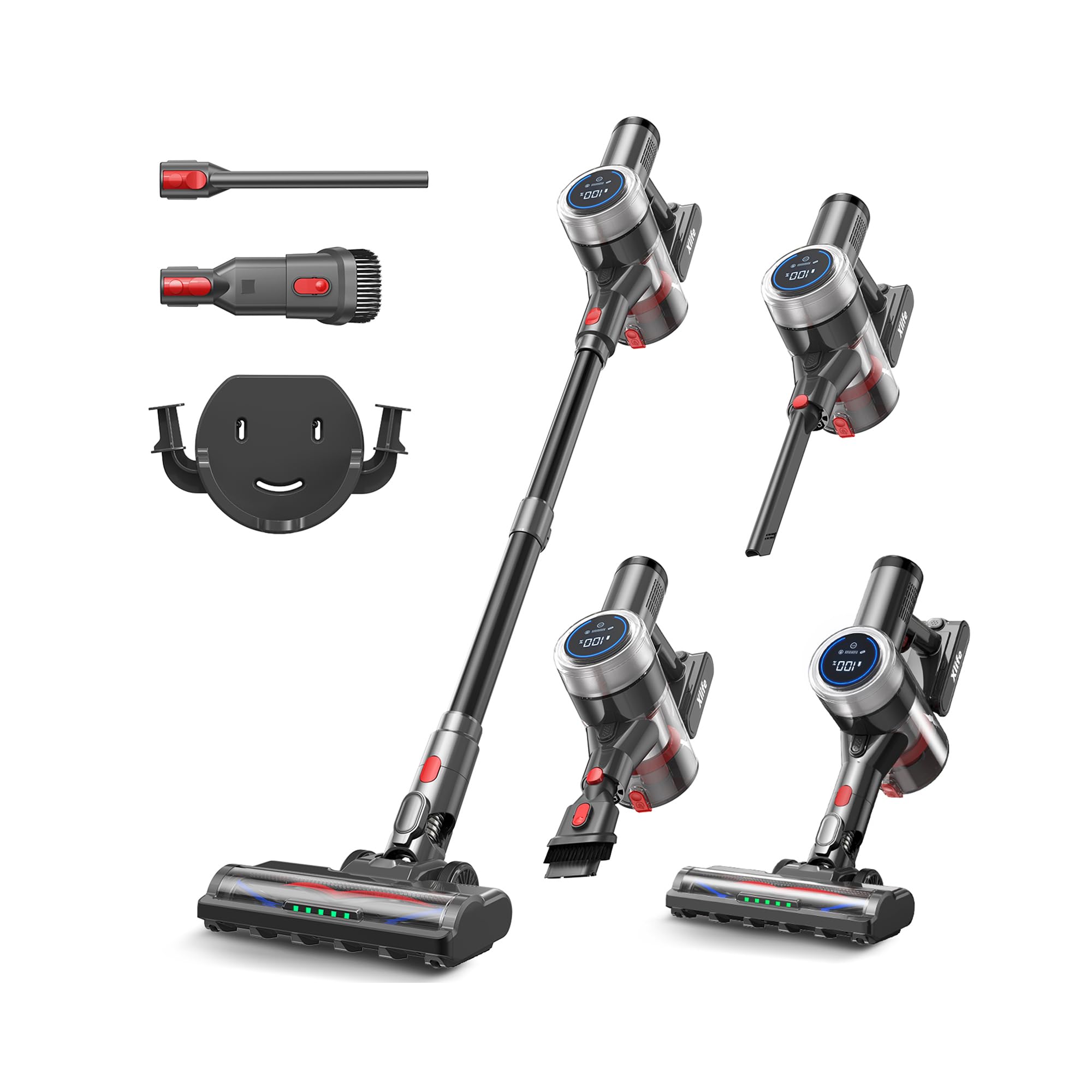 Amazon.com - Xlife Cordless Vacuum Cleaner 45KPa 550W for Pet Hair